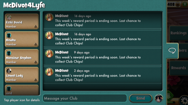 Club Chat Fairway Solitaire